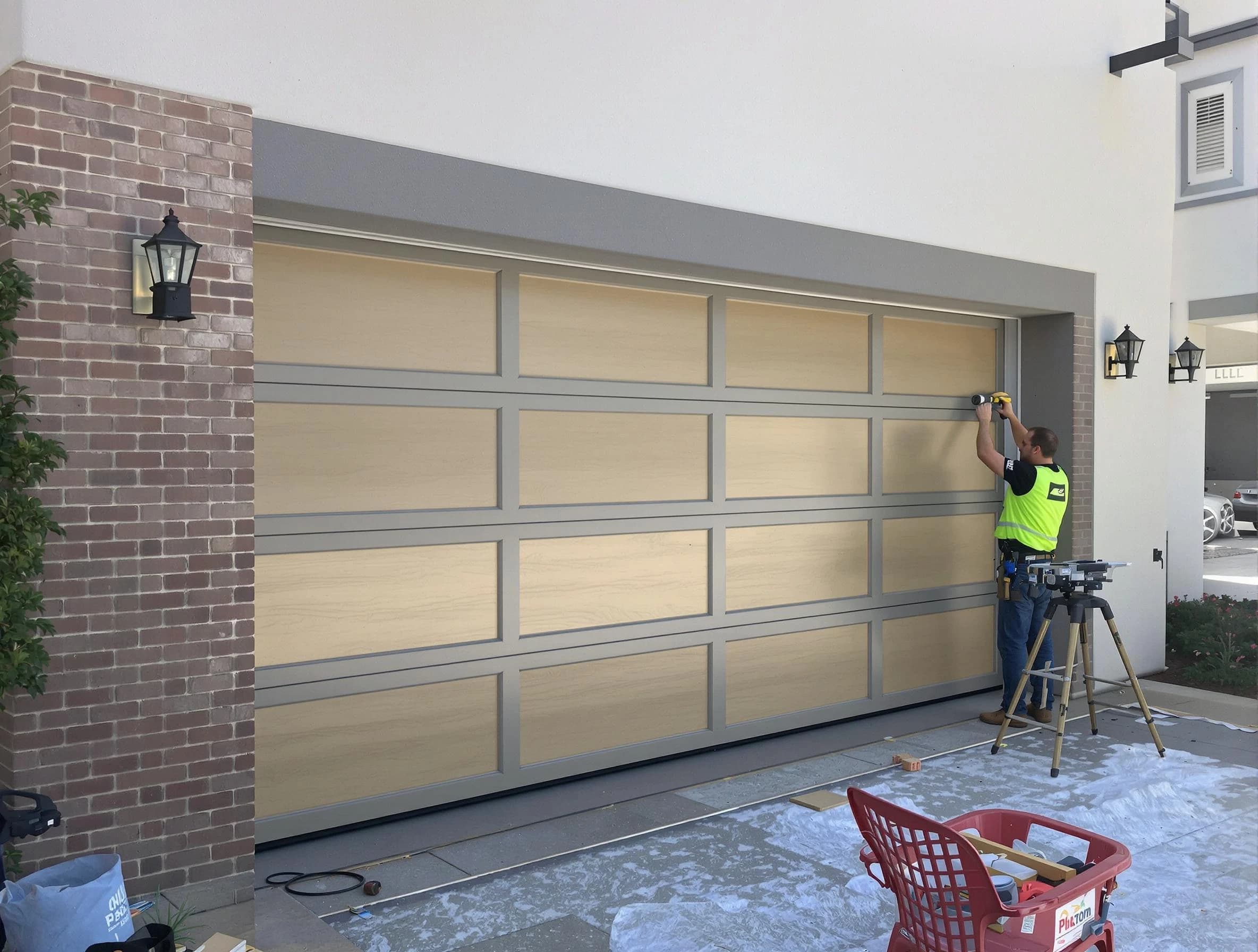 Garage door replacement service by Holt Garage Door Repair in Holt