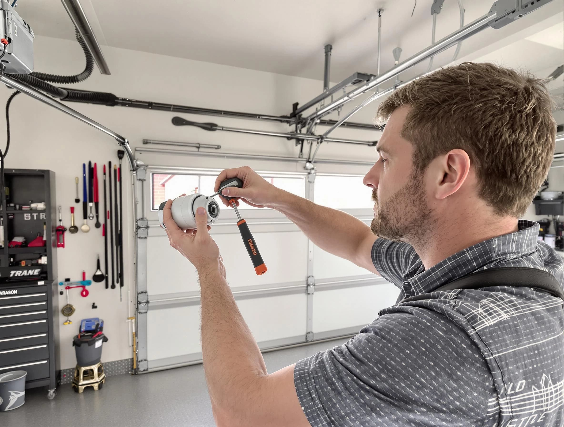 Garage door opener repair service by Holt Garage Door Repair in Holt