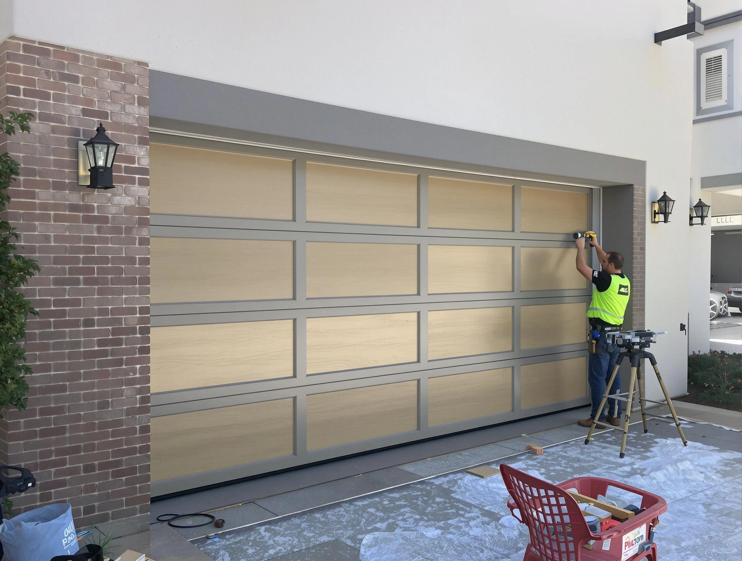 Garage door replacement service by Holt Garage Door Repair in Holt